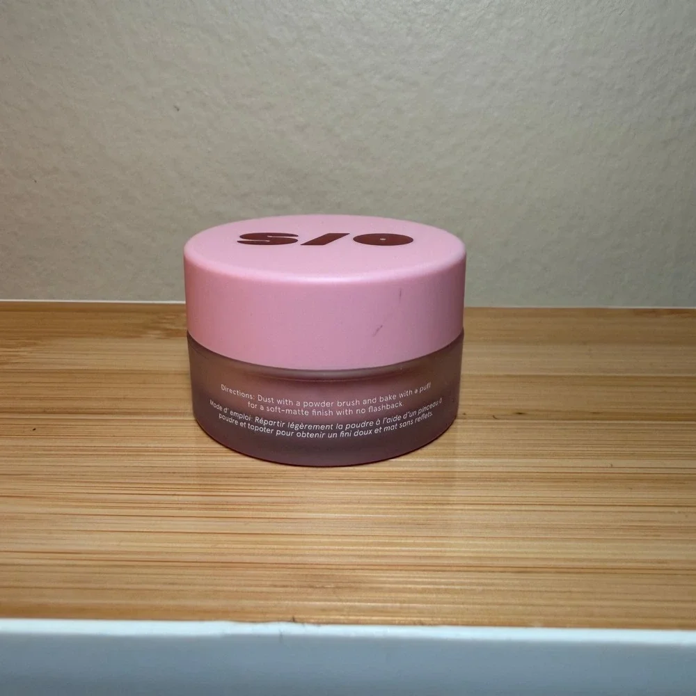 NEW One/Size Ultimate Setting Powder Ultra Pink 6.5g Brightening Loose Powder